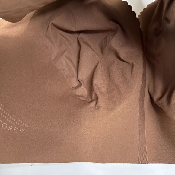 Evelyn Bobbie The Evelyn Bra XL  Stretch Comfort Scallop Edge #3 Brown - Picture 5 of 5